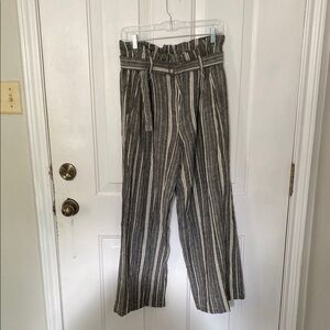 Banana Republic Linen Pants with Paperbag Waist
